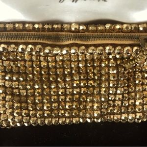 Original Whiting & Davis Co. Small Zippered Clutch